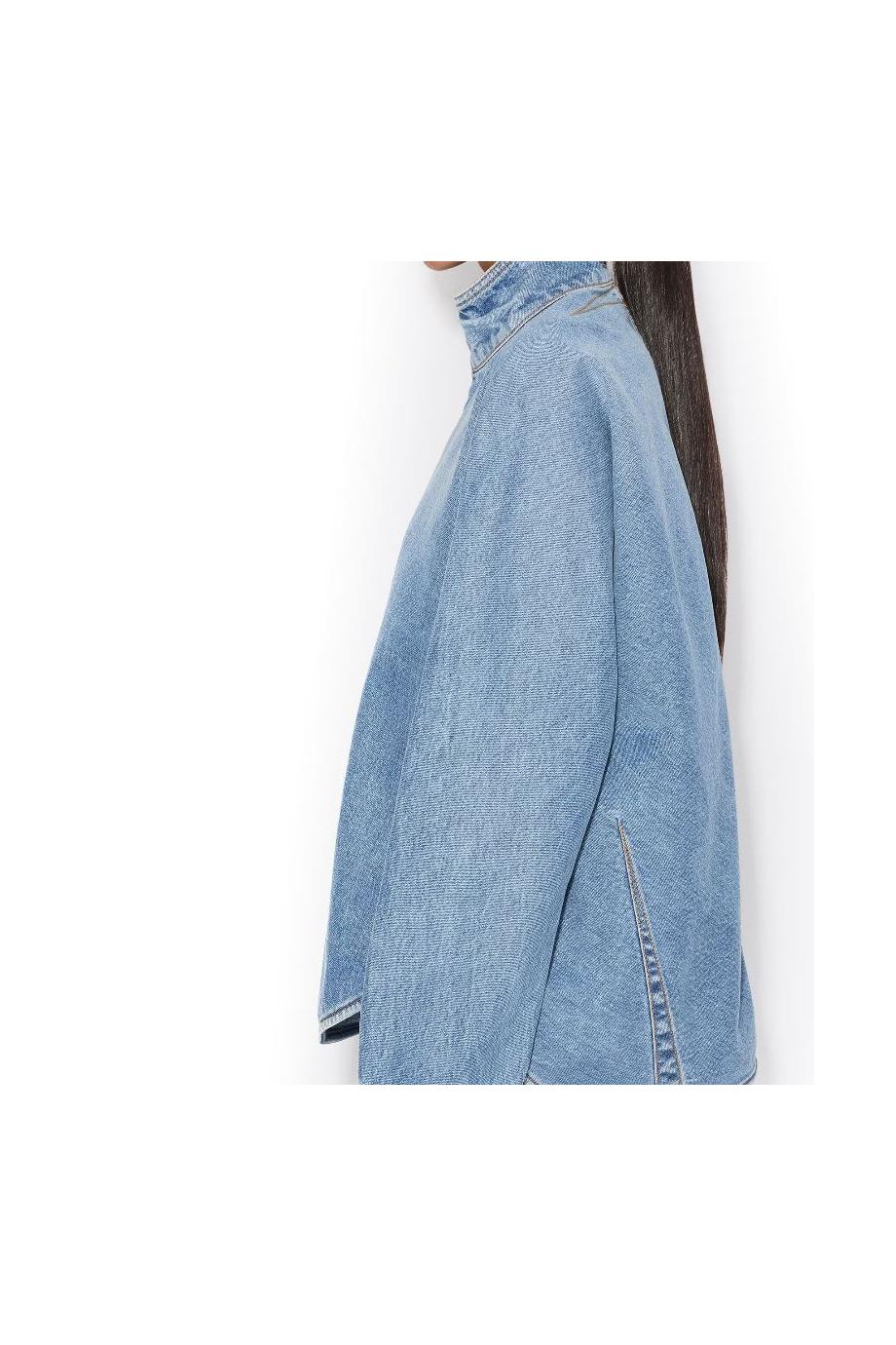 Denim jacket in cloudy blue 