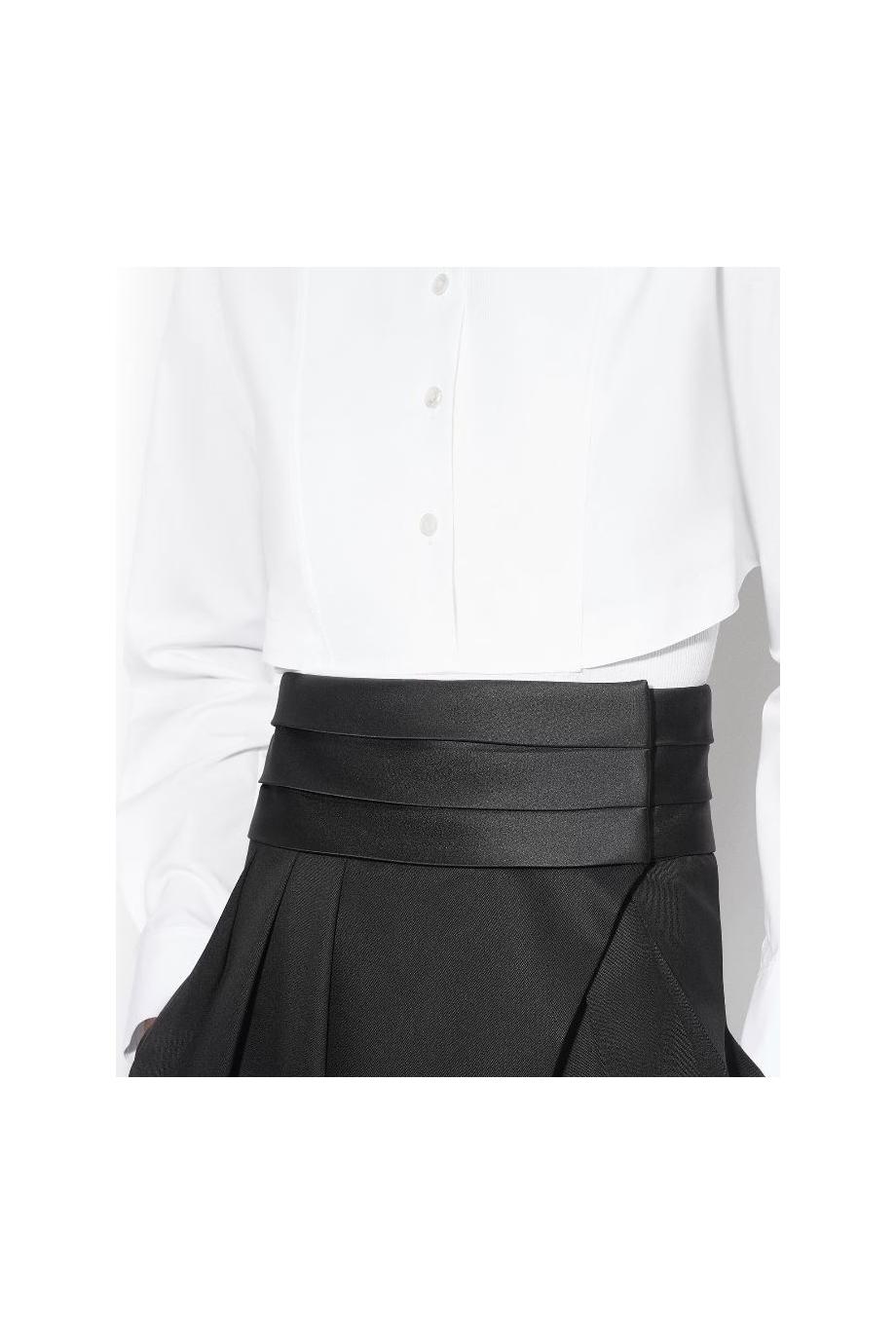 Tuxedo pants in black 