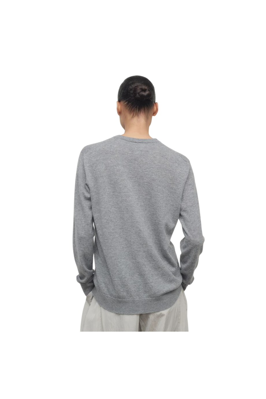 Nian goat-cashmere sweater in yellow