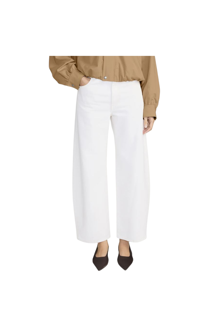 The Bow denim jeans in natural