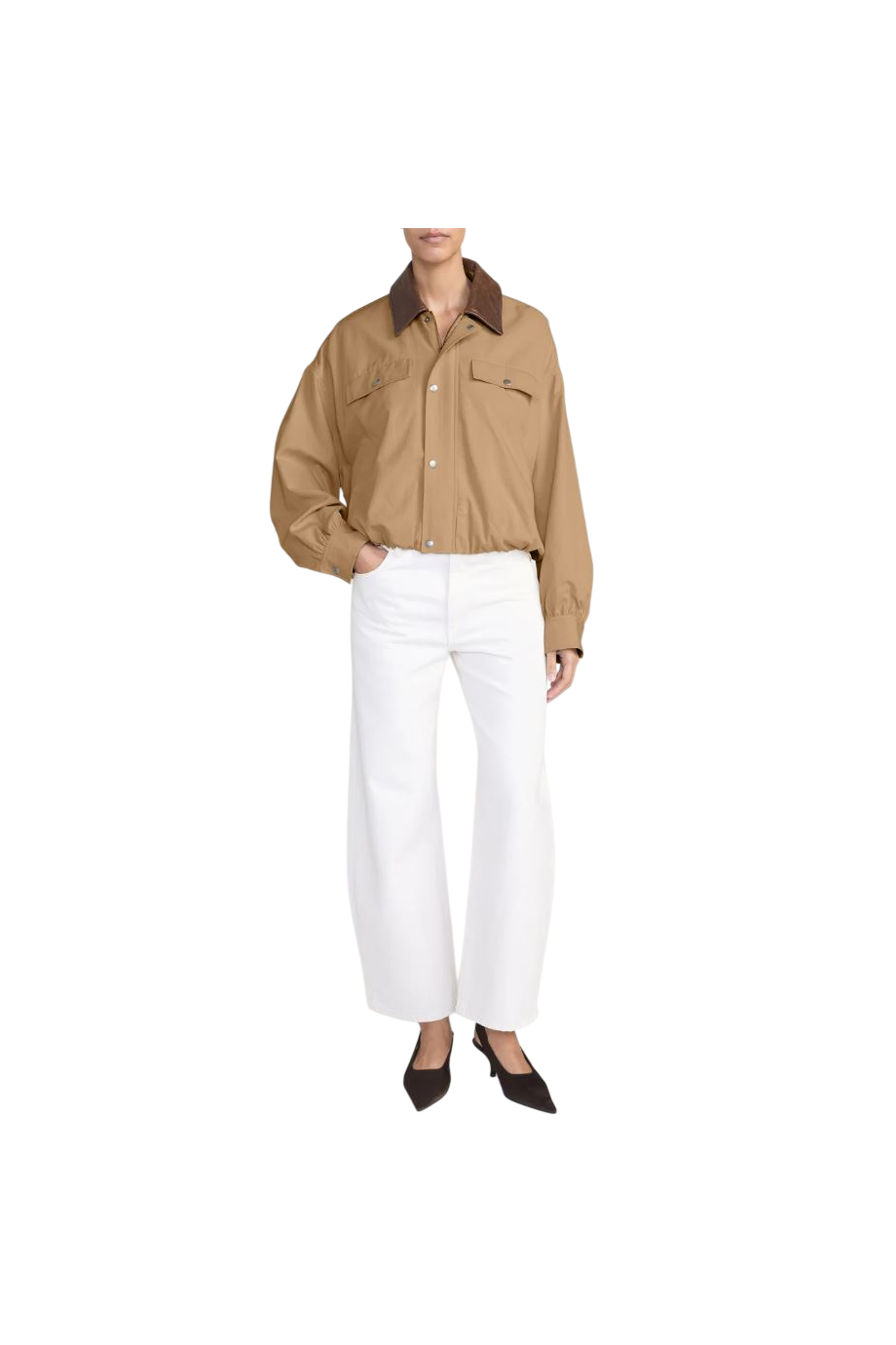 The Bow denim jeans in natural