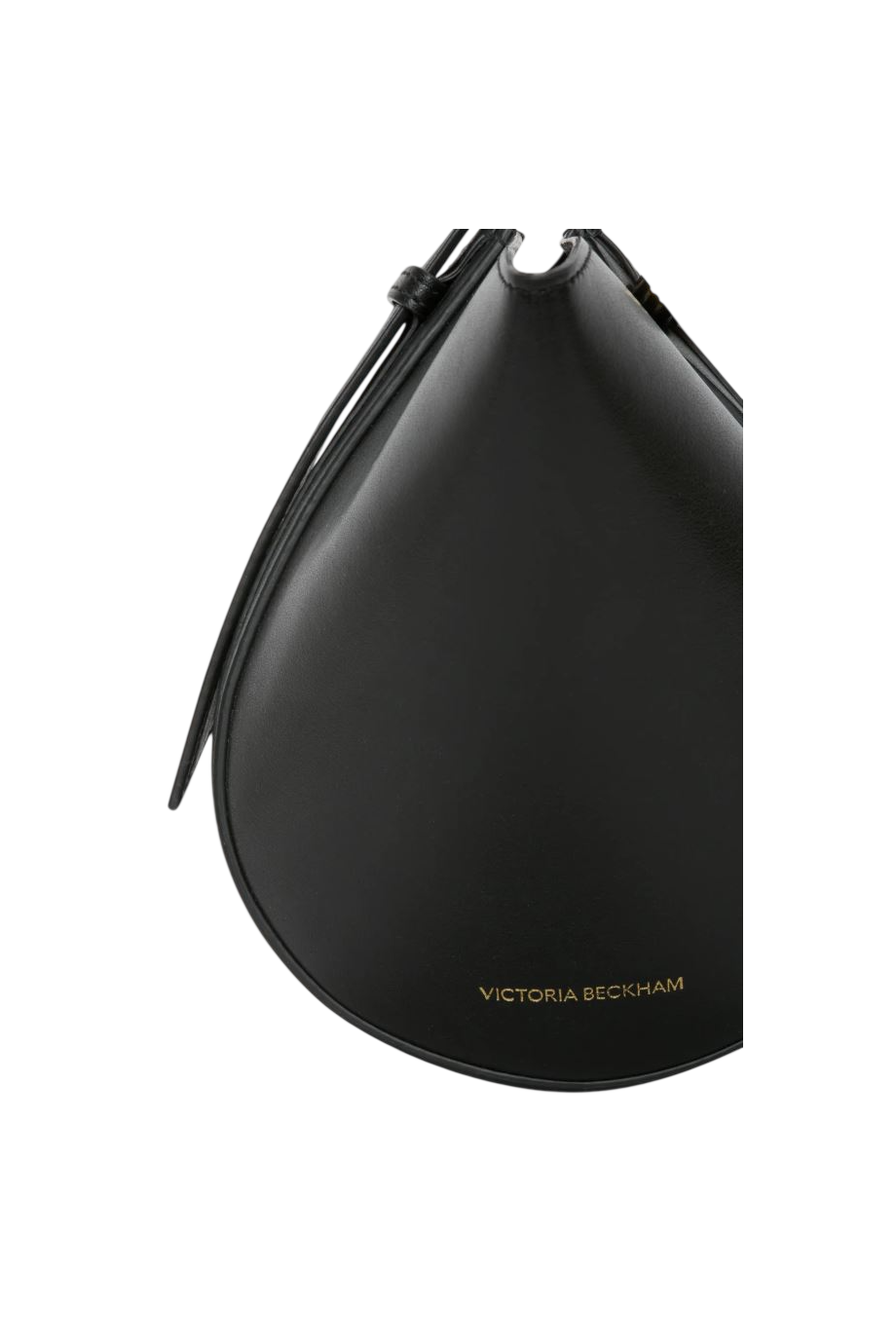 Portofino Dia leather clutch in black