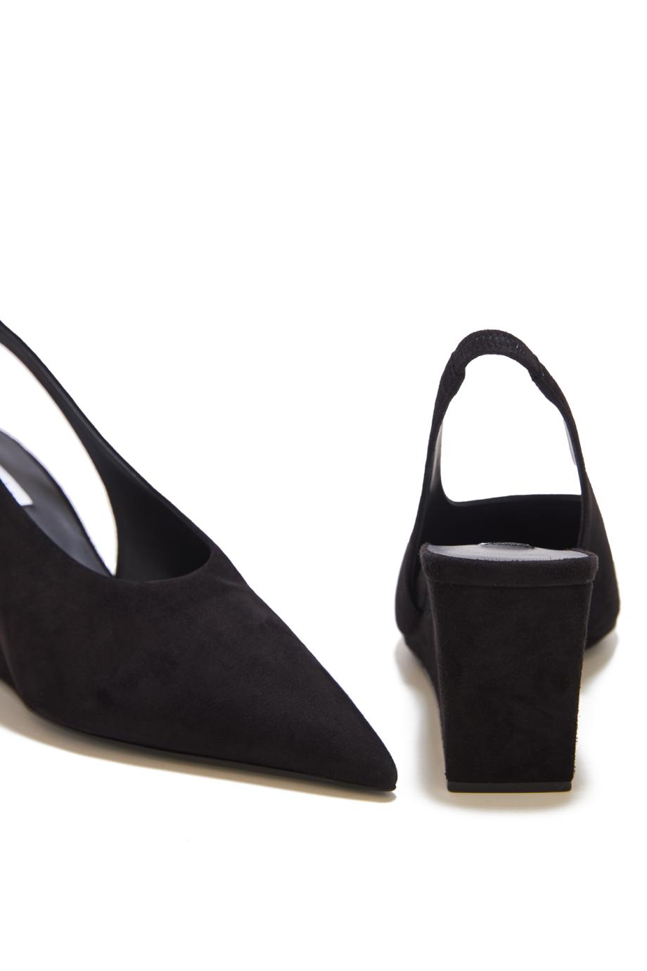 ΠΕΔΙΛΑ CUBE WEDGE SLINGBACKS 75 SUEDE