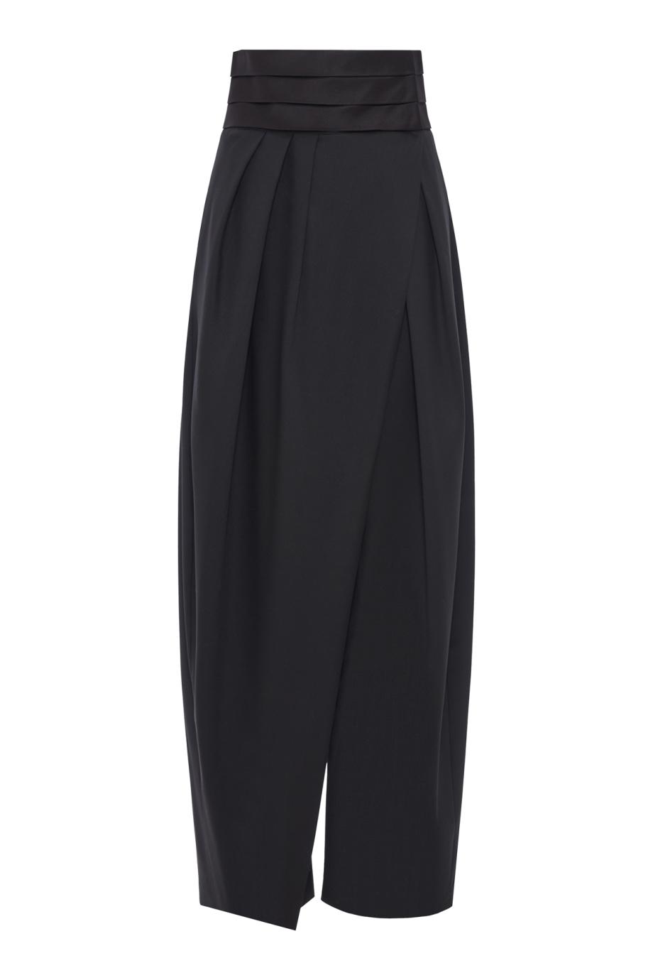 Tux Round Pants in black