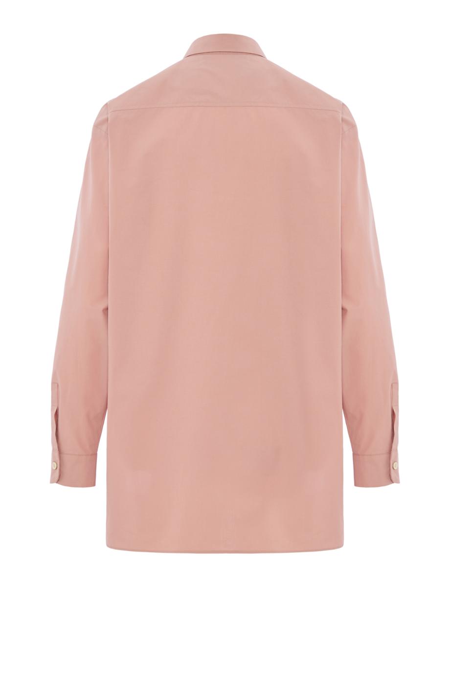 Popeline cotton shirt in piggy 