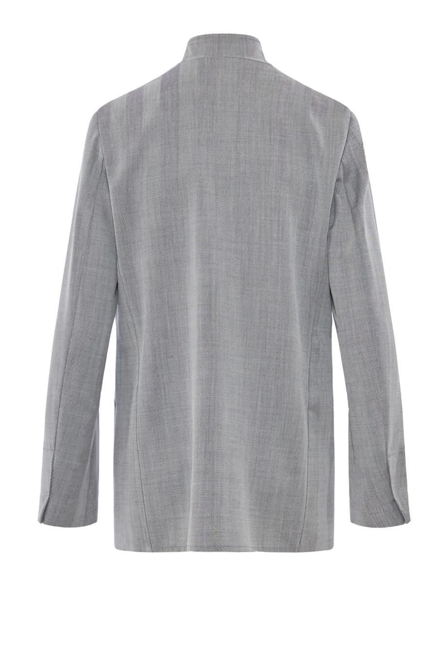 Fischgraft Wool blazer in grey 