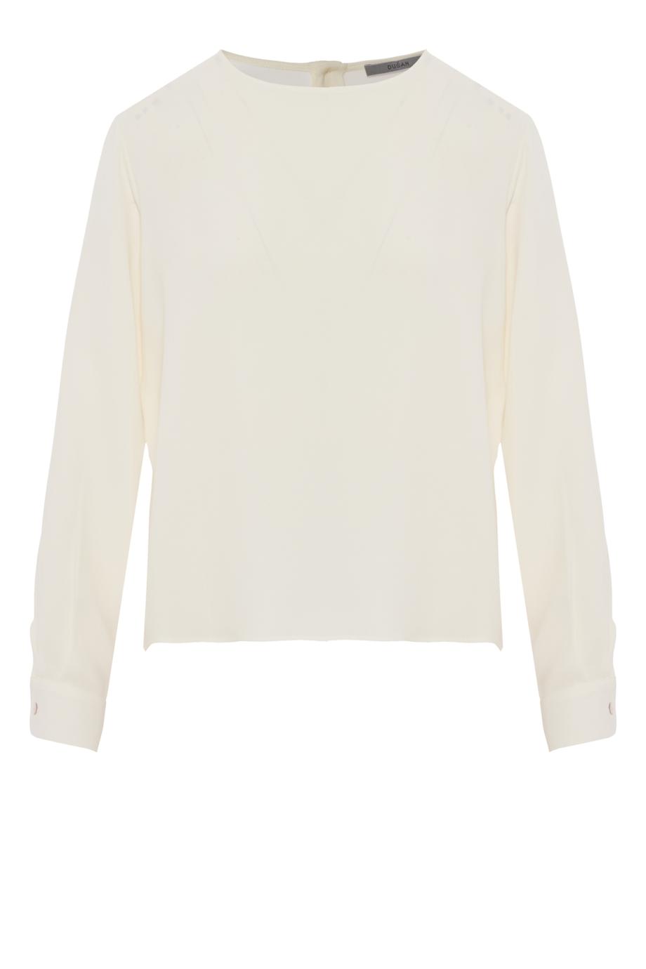 Silk blouse in white 