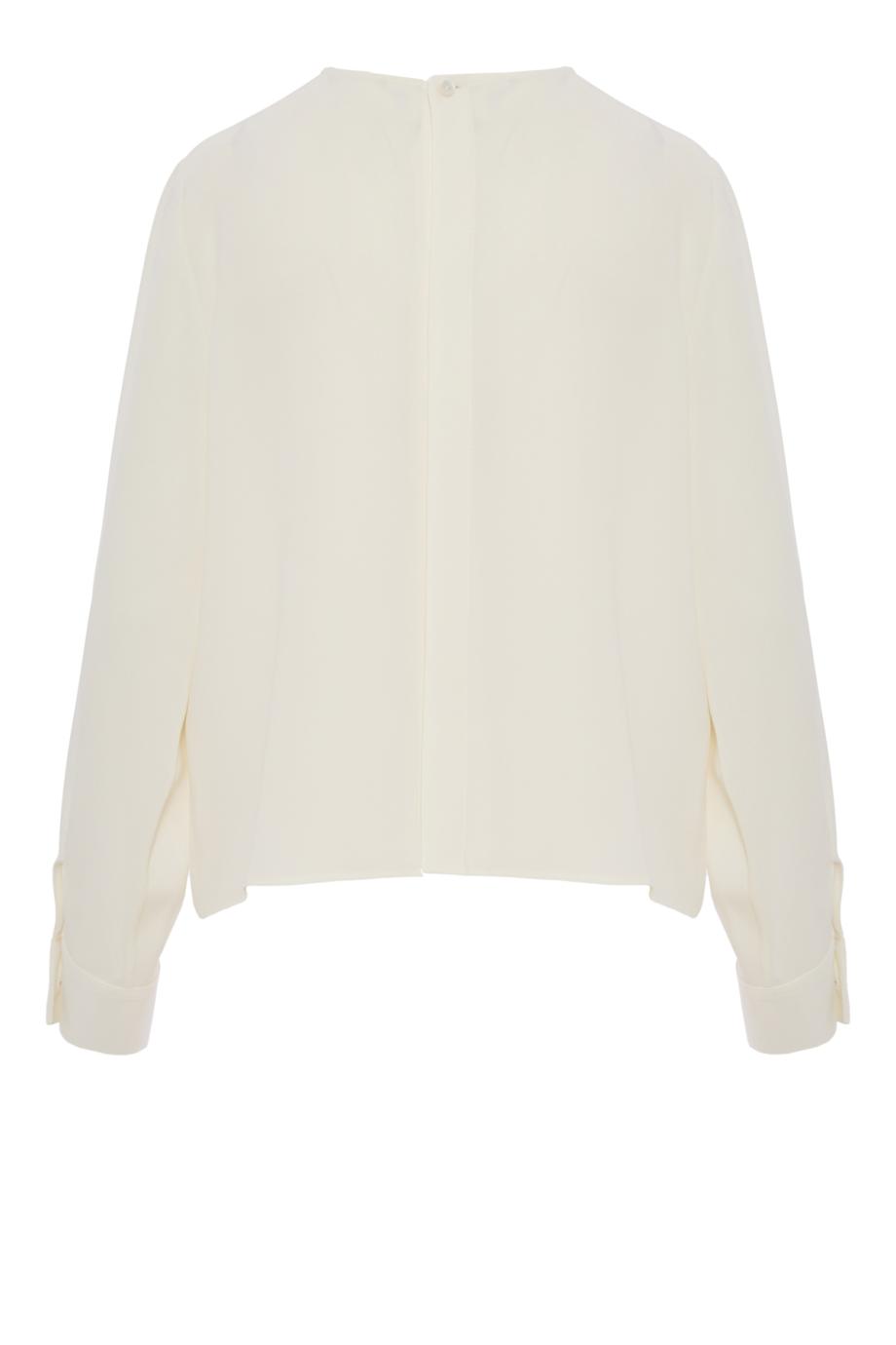 Silk blouse in white 