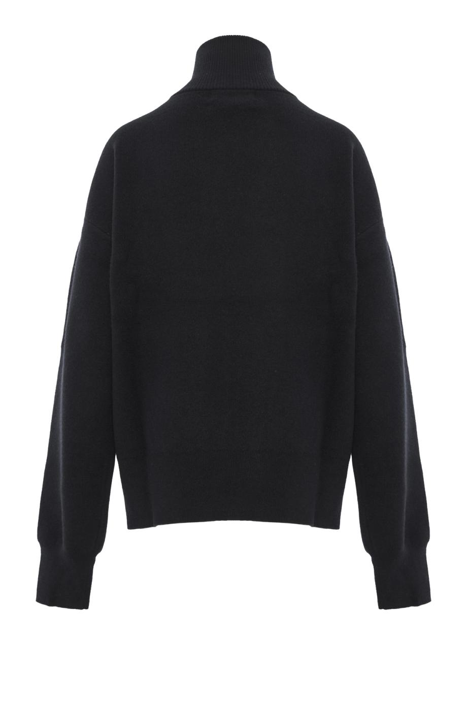 No319 cashmere cardigan in raven