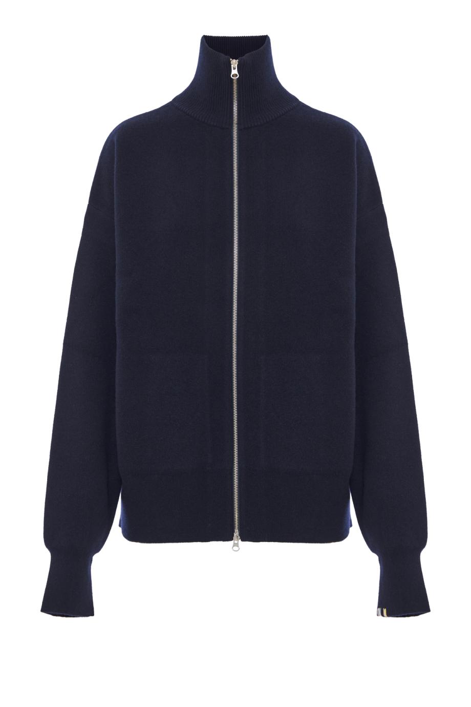 No319 cashmere cardigan in navy