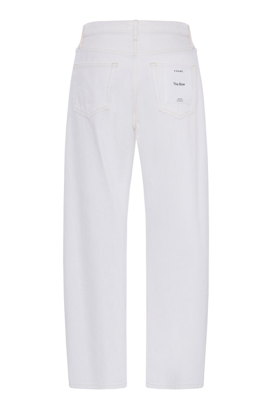 The Bow denim jeans in natural