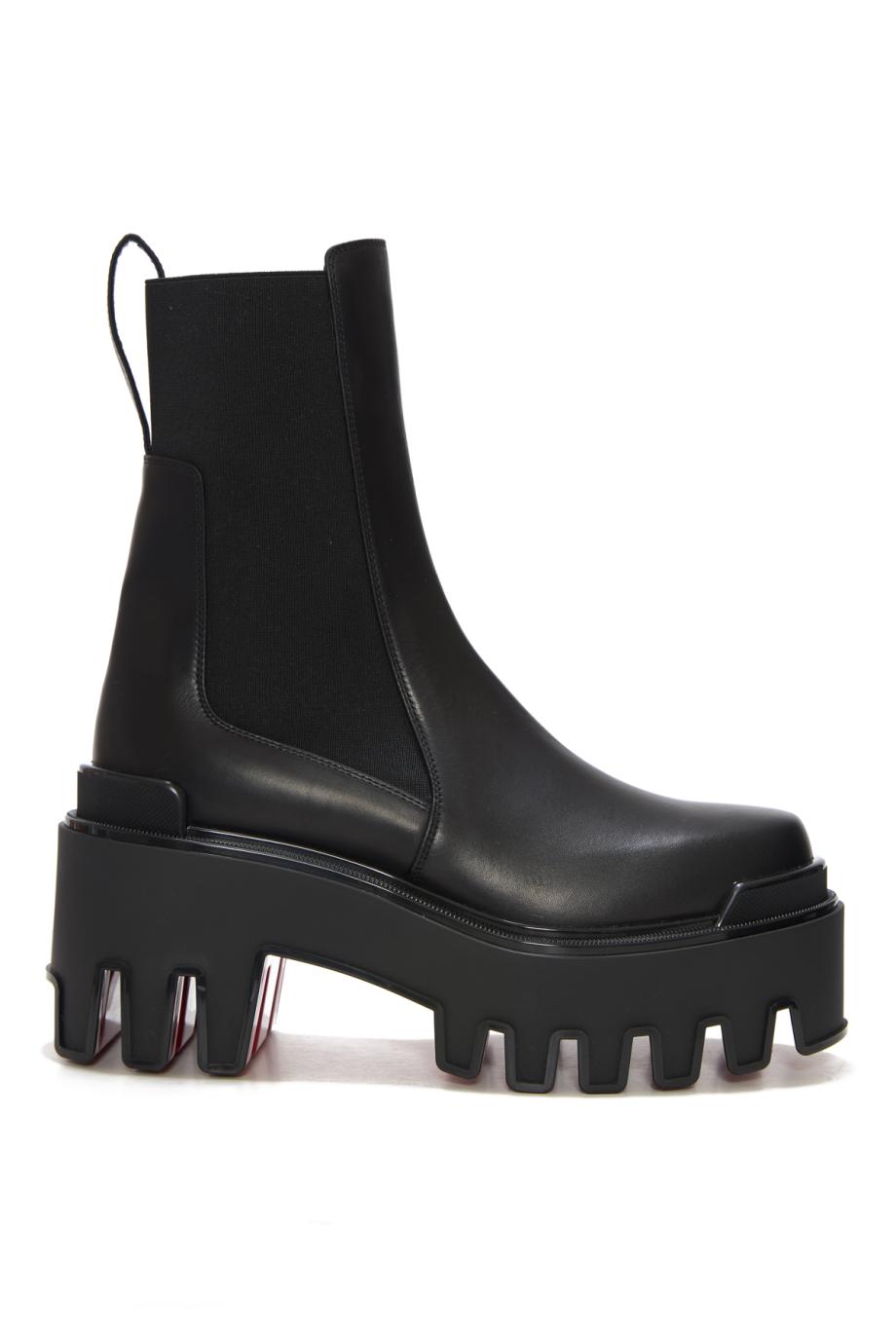 Marcharcroche 80 leather boots in black