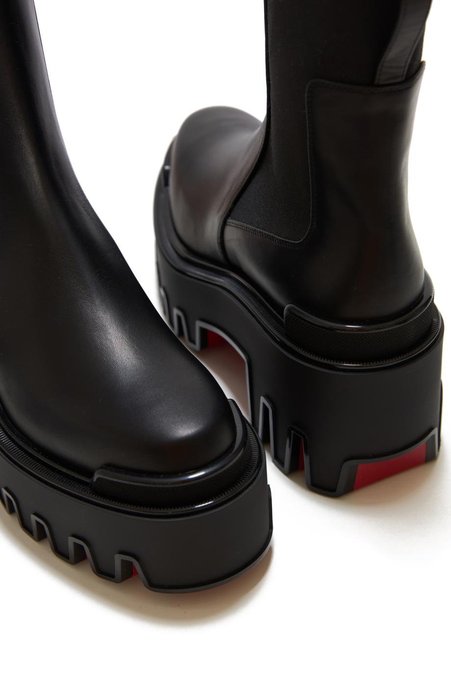 Marcharcroche 80 leather boots in black