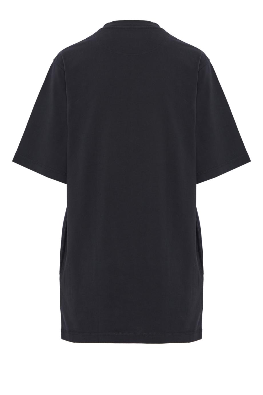 Big organic-cotton T-shirt in black