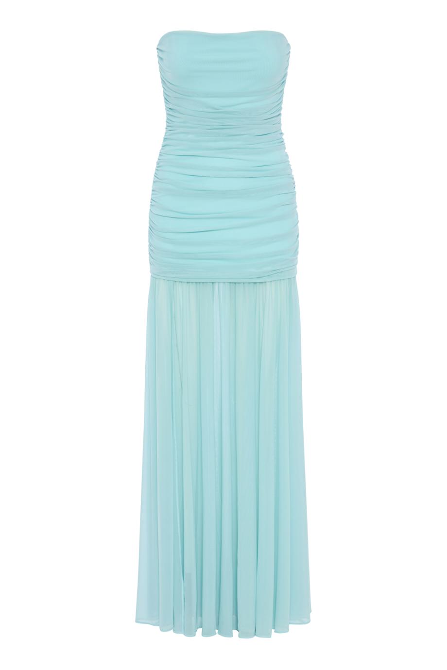 Adele strapless jersey gown in seychelles