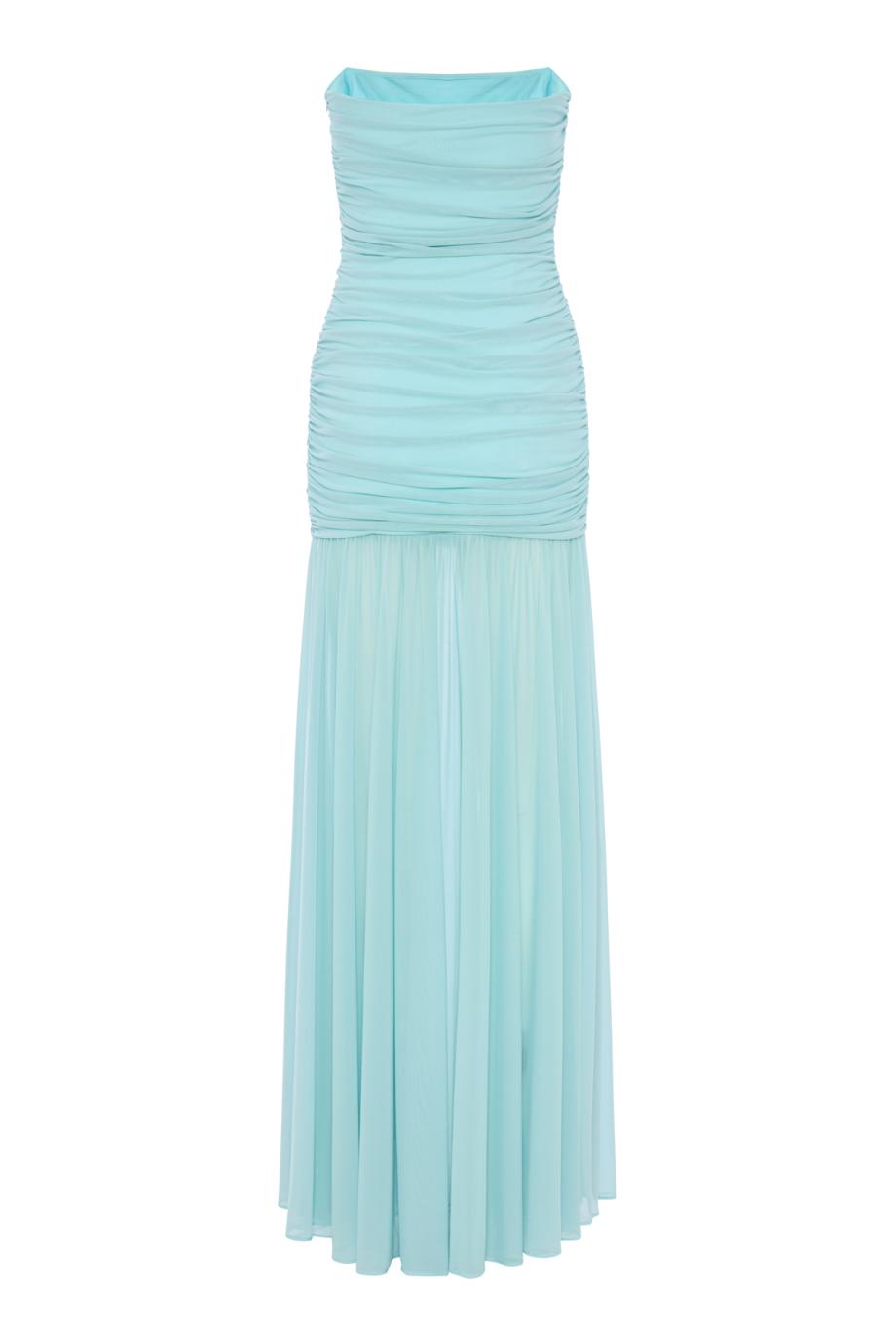 Adele strapless jersey gown in seychelles