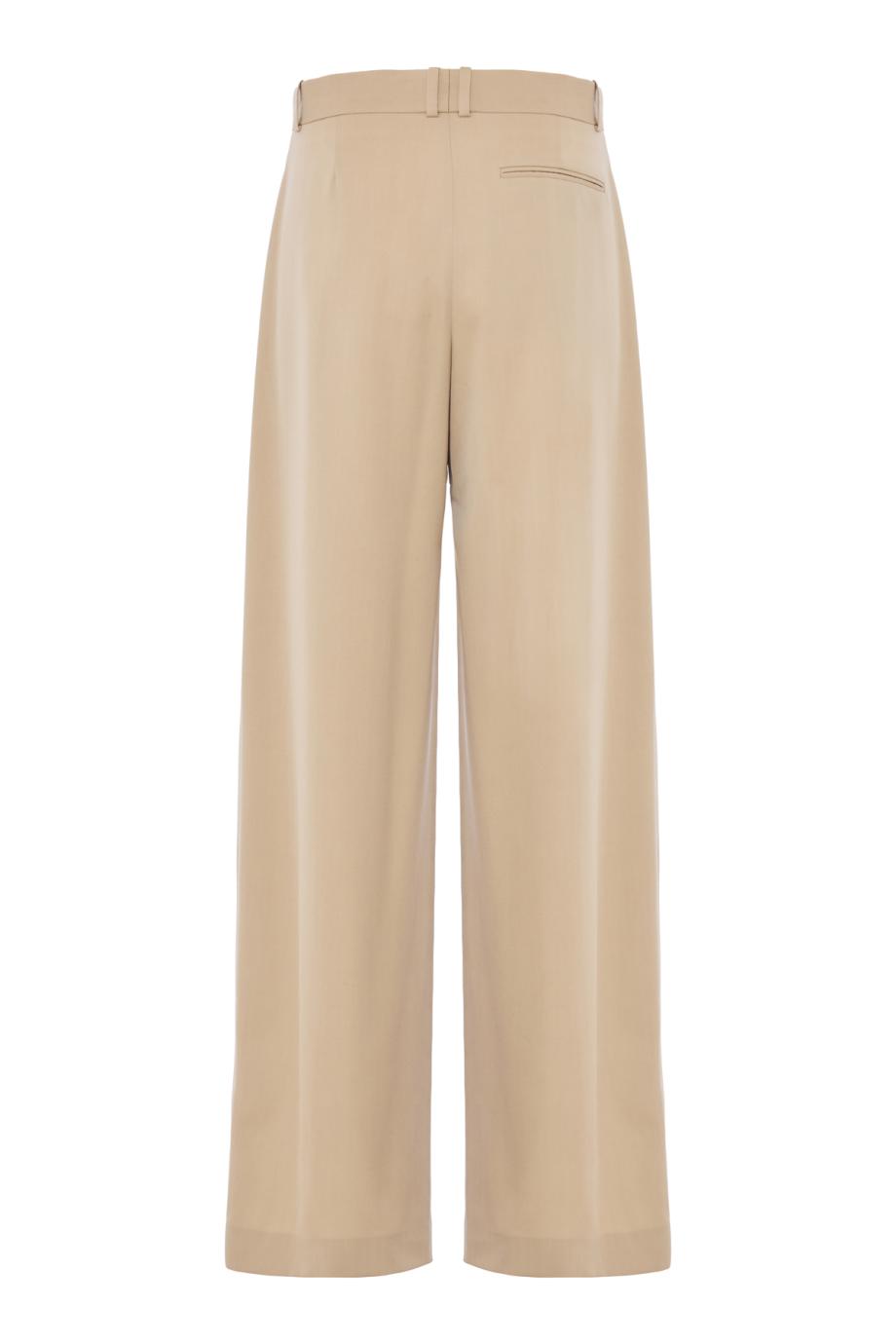 Dender wool pants in beige