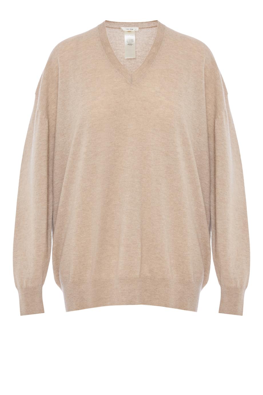 Jairo goat cashmere sweater in beige 