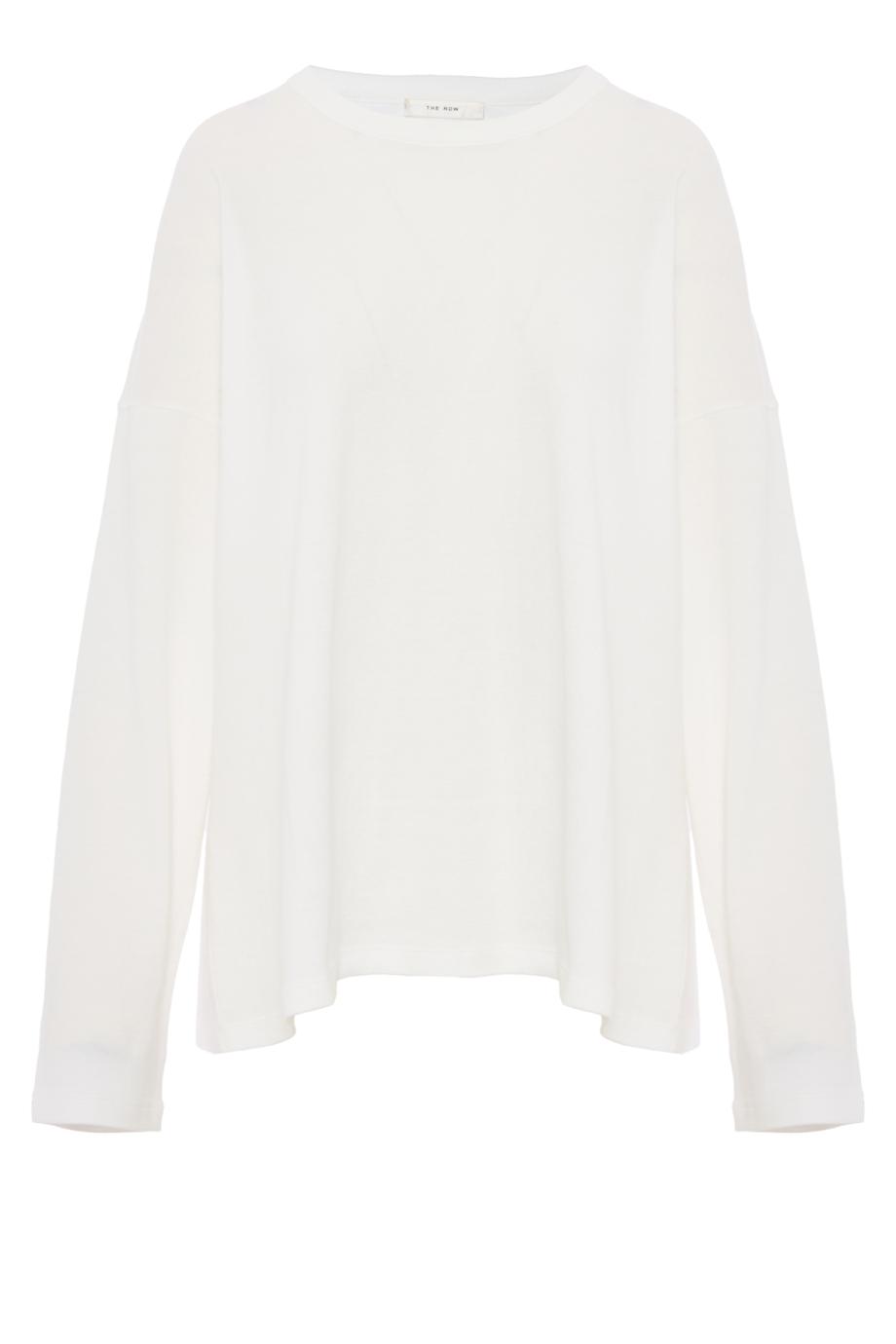 Floris cotton top in white