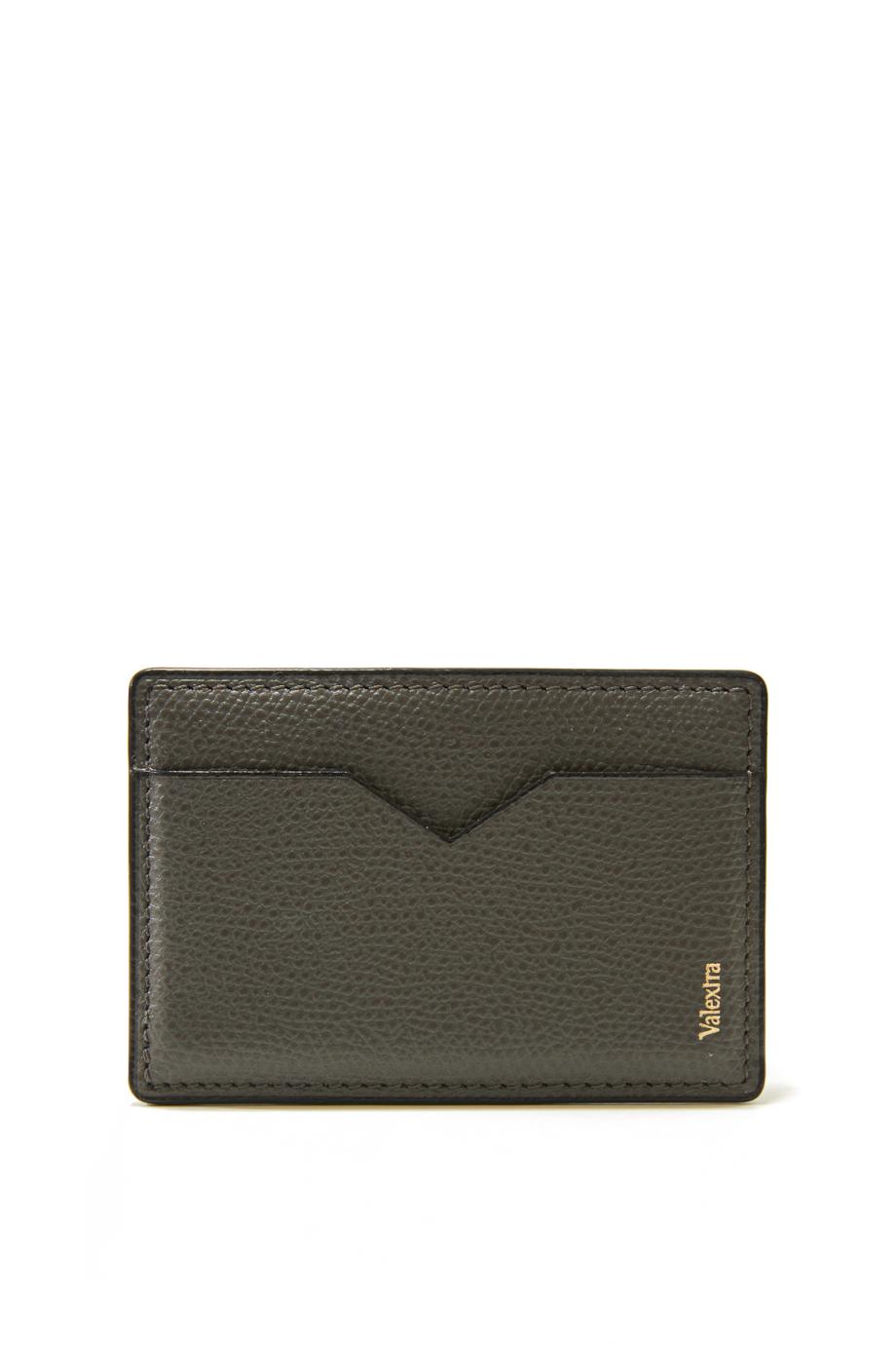 Magnetic Leather card Case iPhone in gray