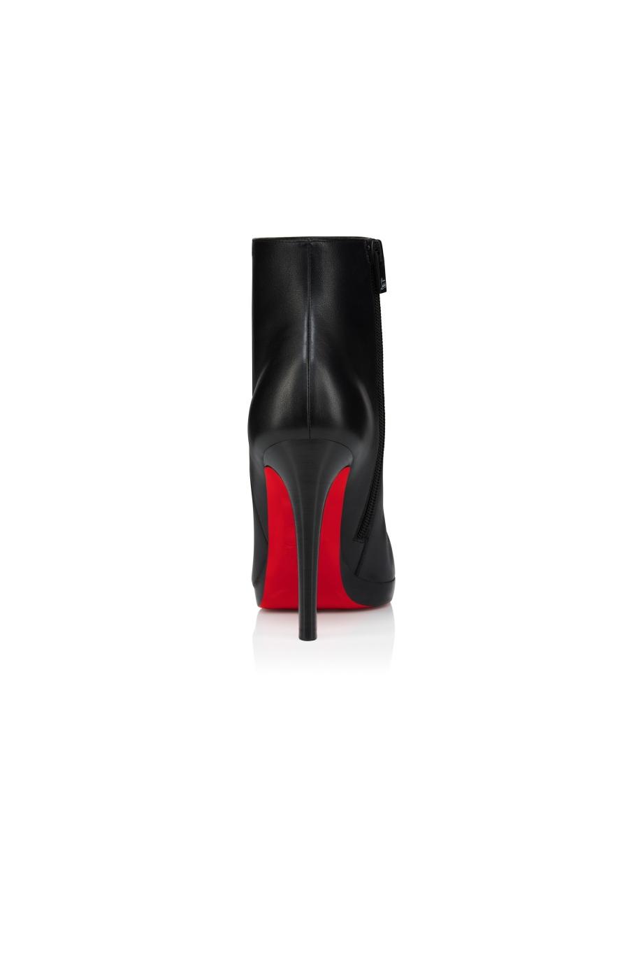 Fannylove 120 leather boots in black