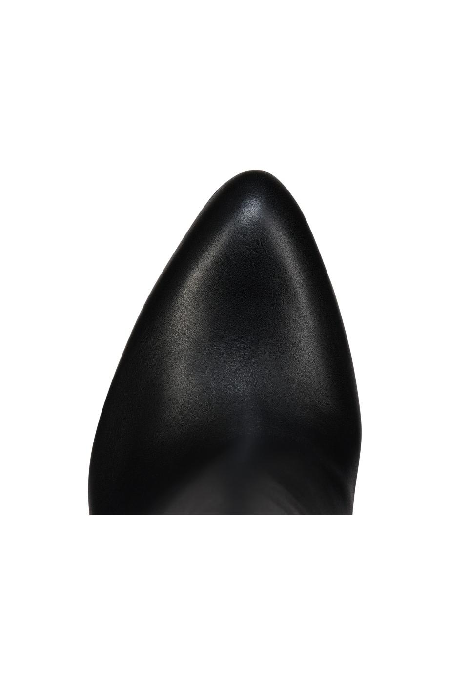 Fannylove 120 leather boots in black