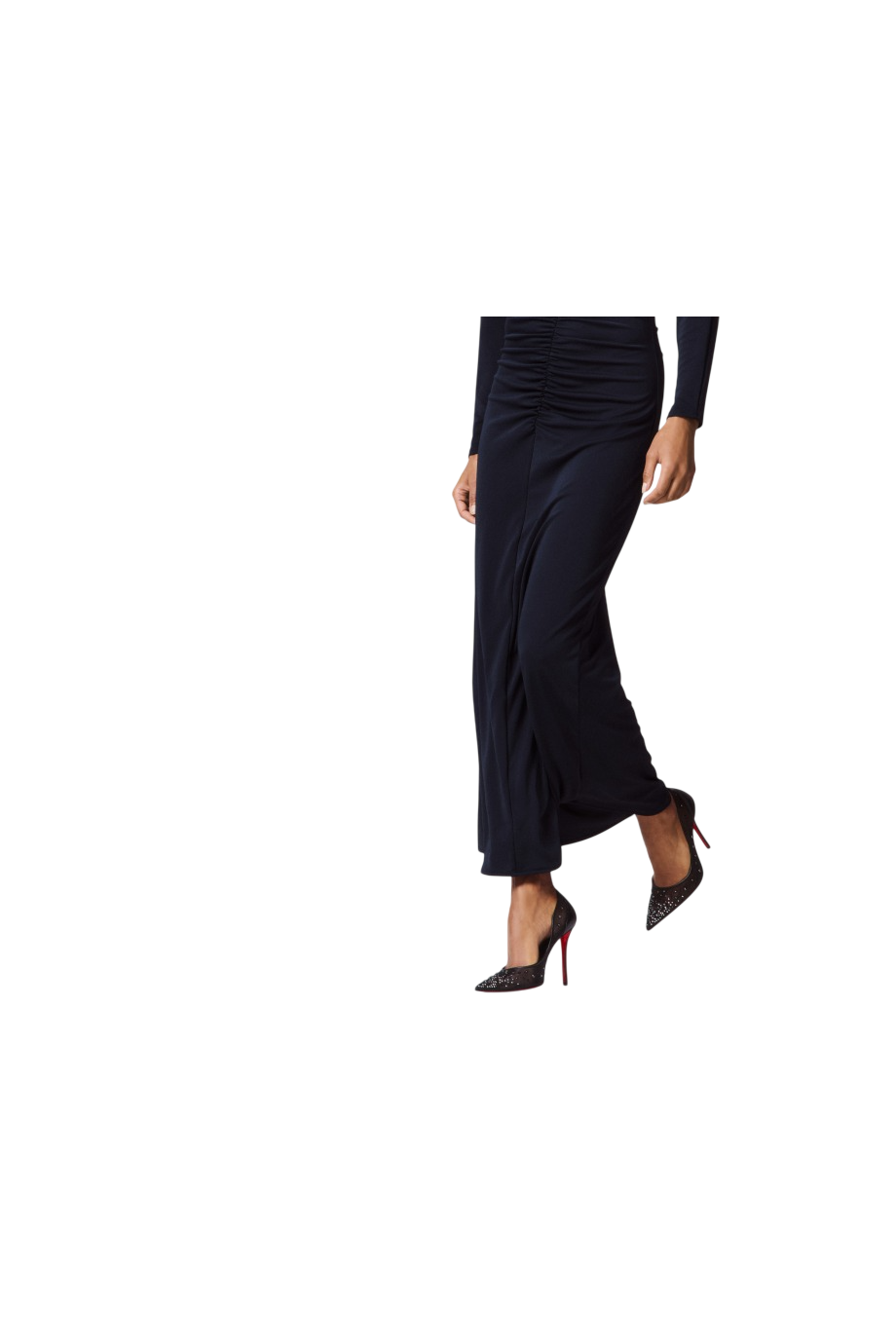 Miss Z Degrastrass 100 embellished leather pumps in black