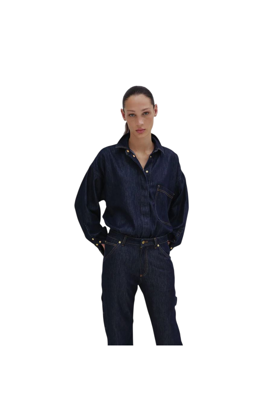 Jenny denim shirt in blue