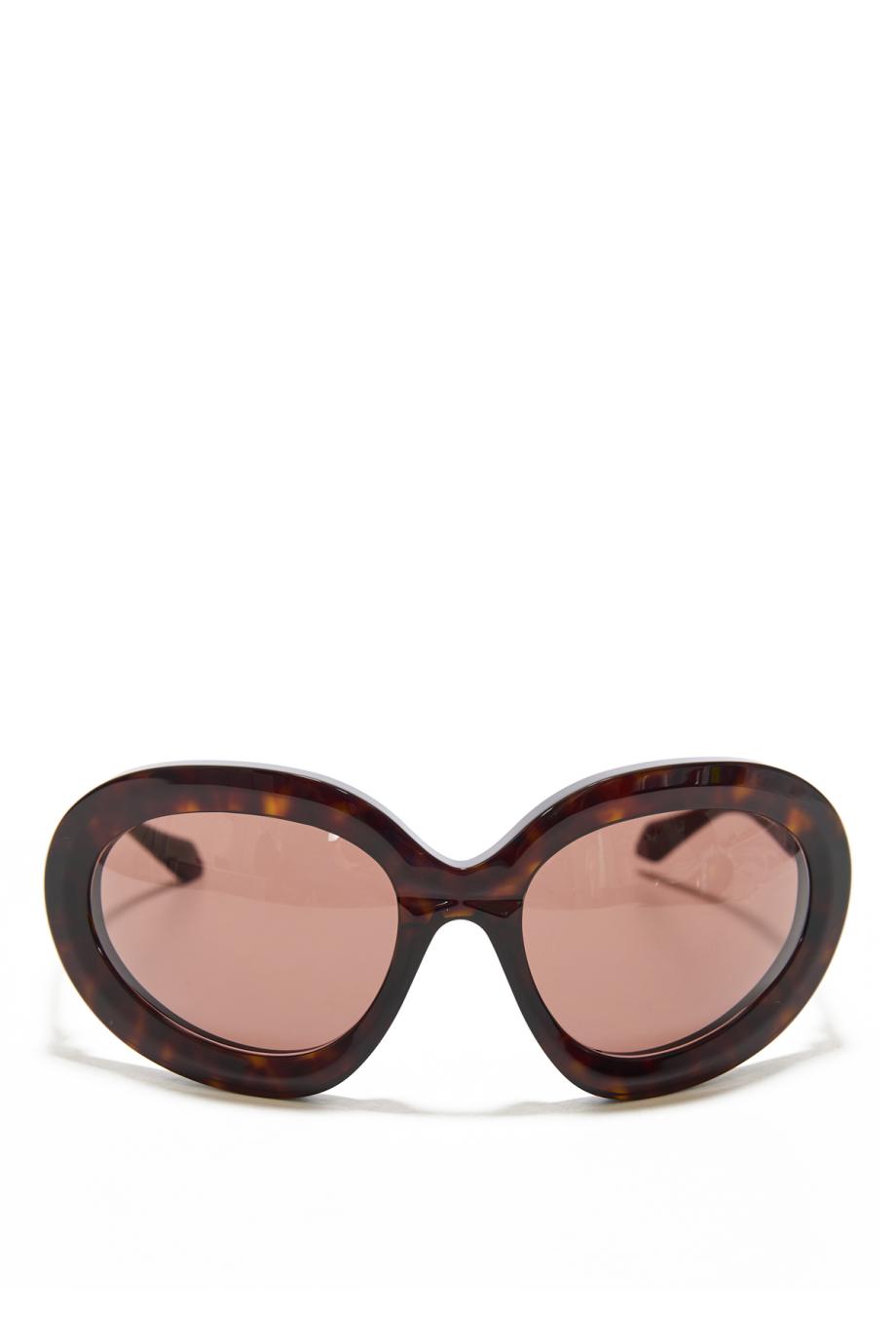 101S Rectangular sunglasses in havana