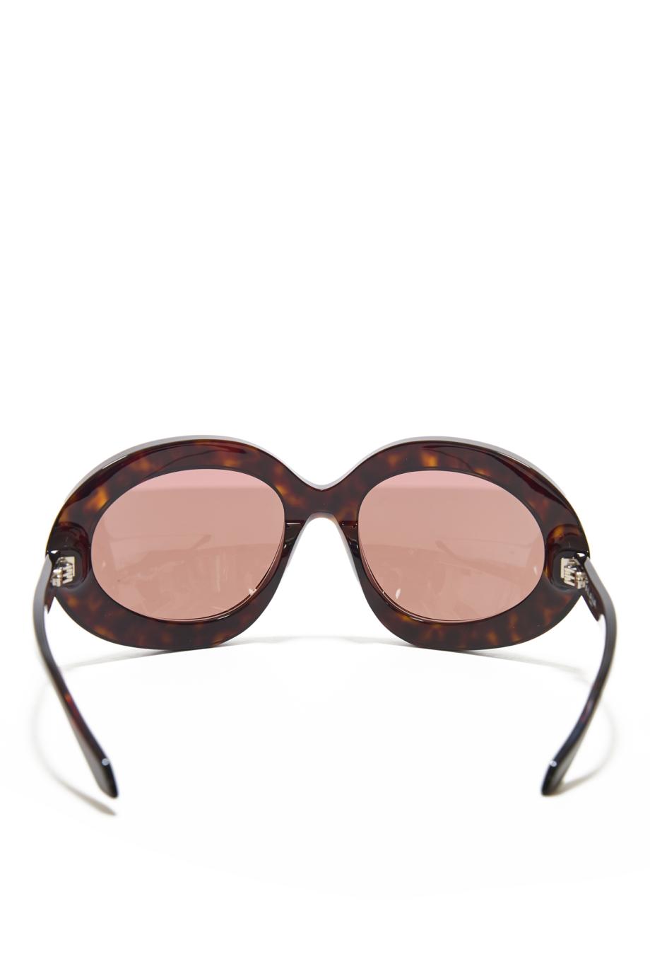 101S Rectangular sunglasses in havana