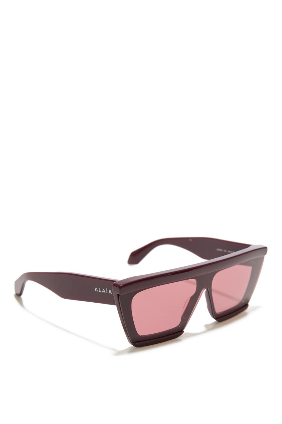 Mask Sunglasses in Rouge Red