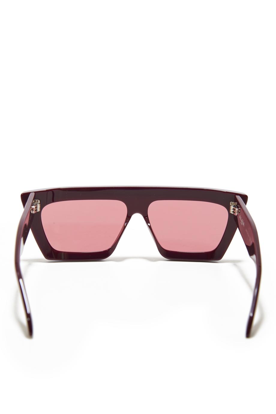 Mask Sunglasses in Rouge Red