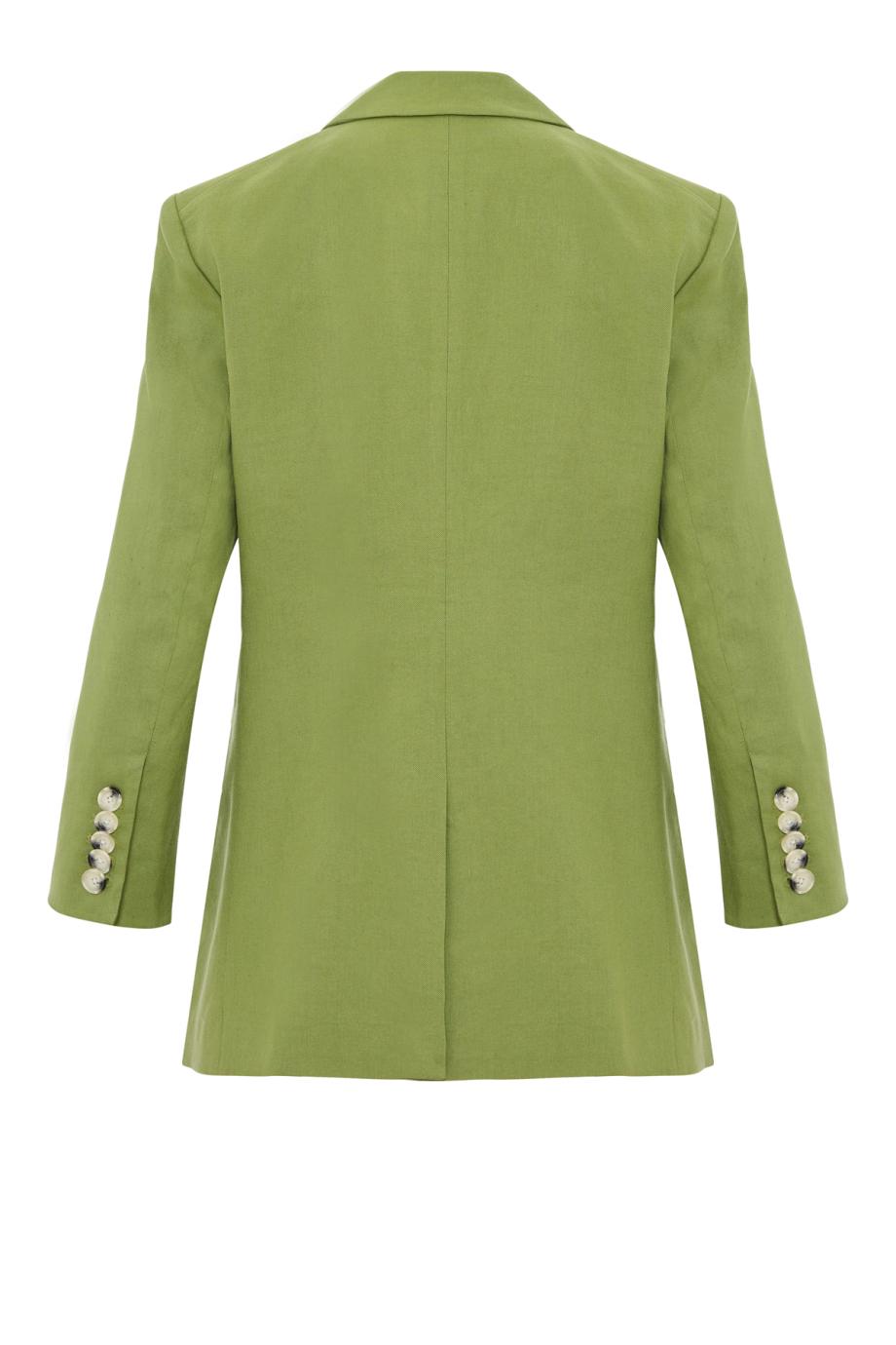 McGowan Dickey linen-blend blazer in cactus