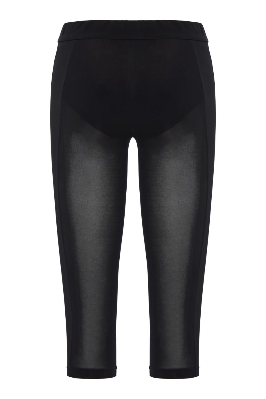 Mesh pants in black