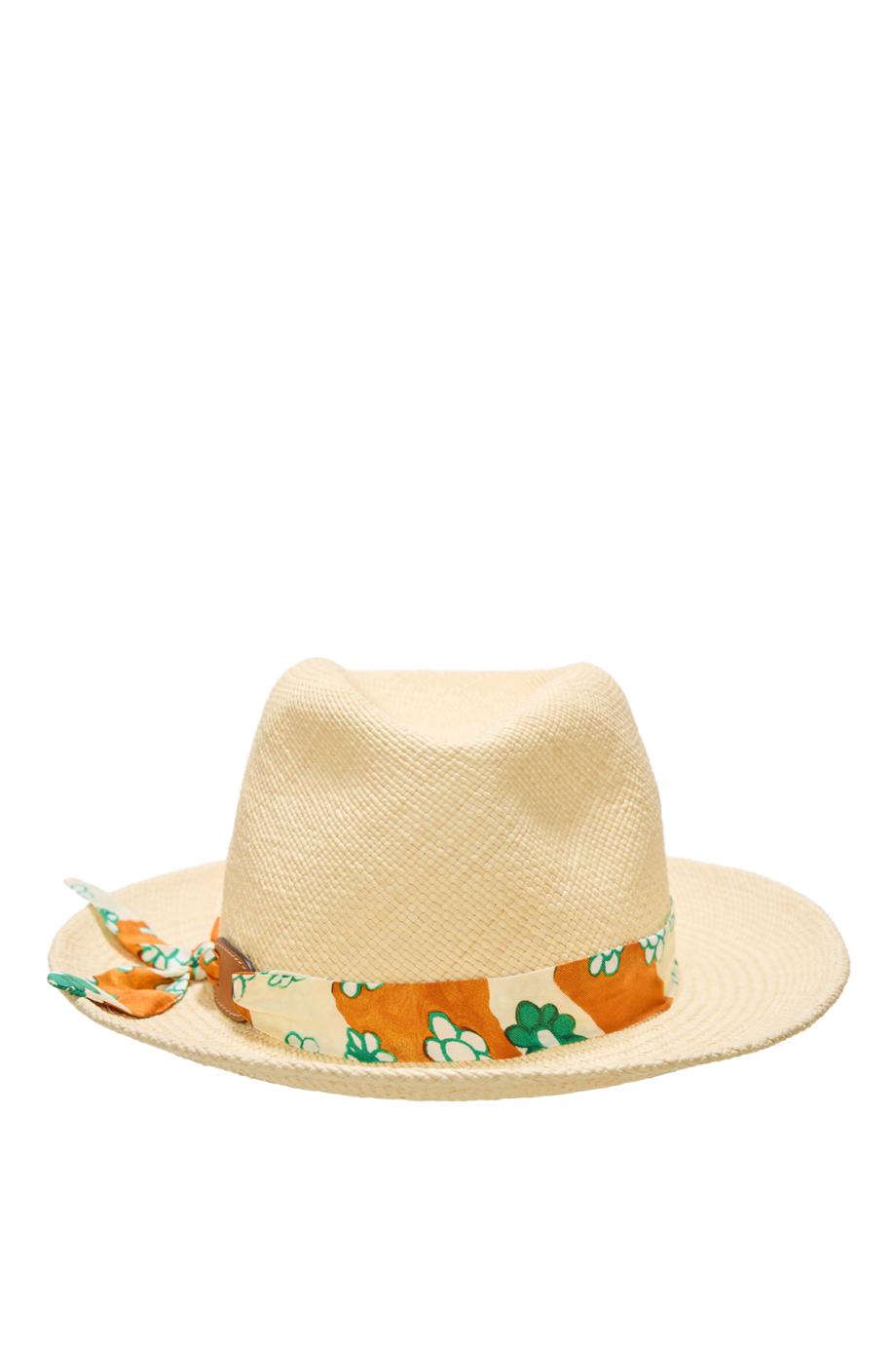 Pamella raffia hat in marcherita 
