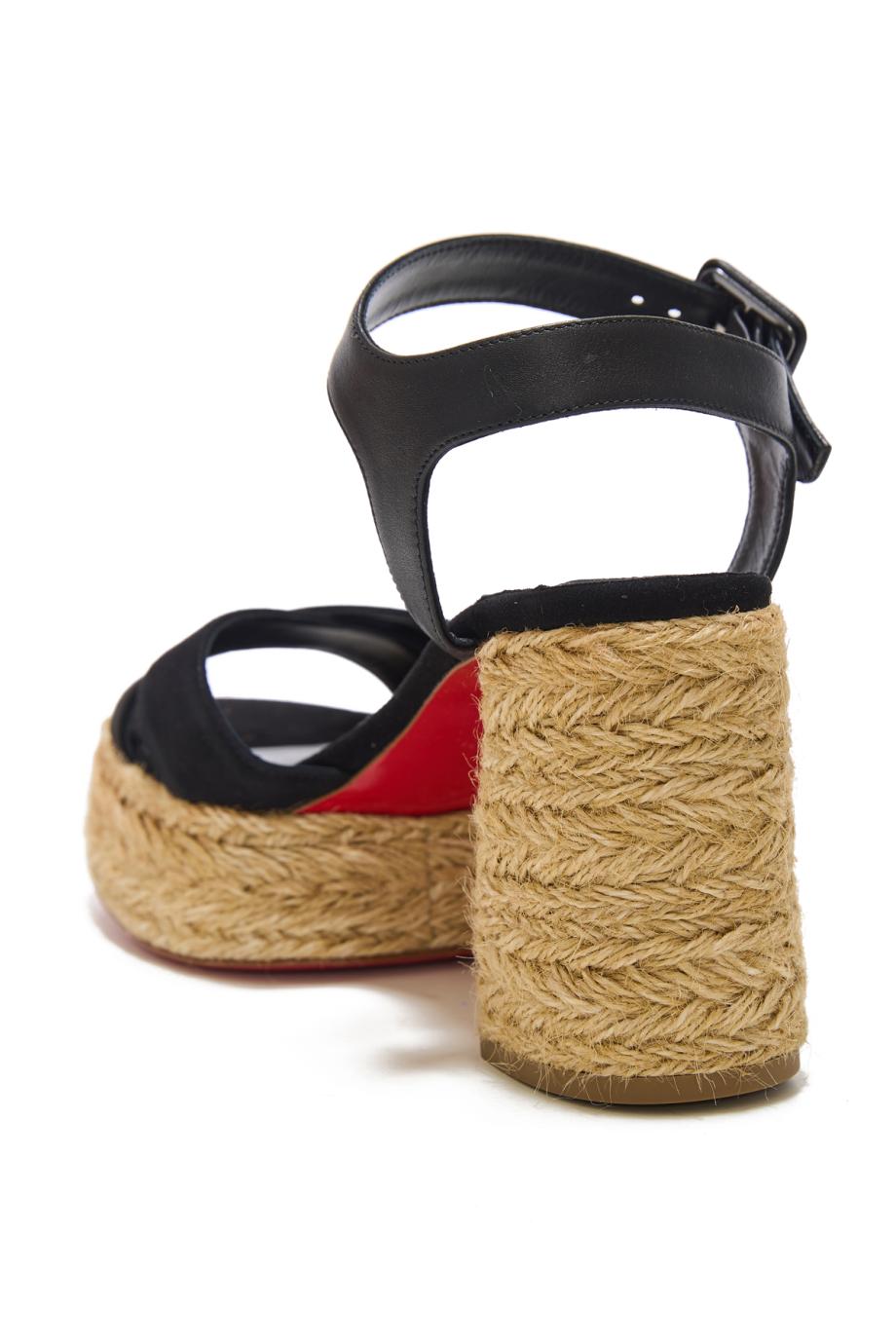 Carakala 85 suede sandals in black