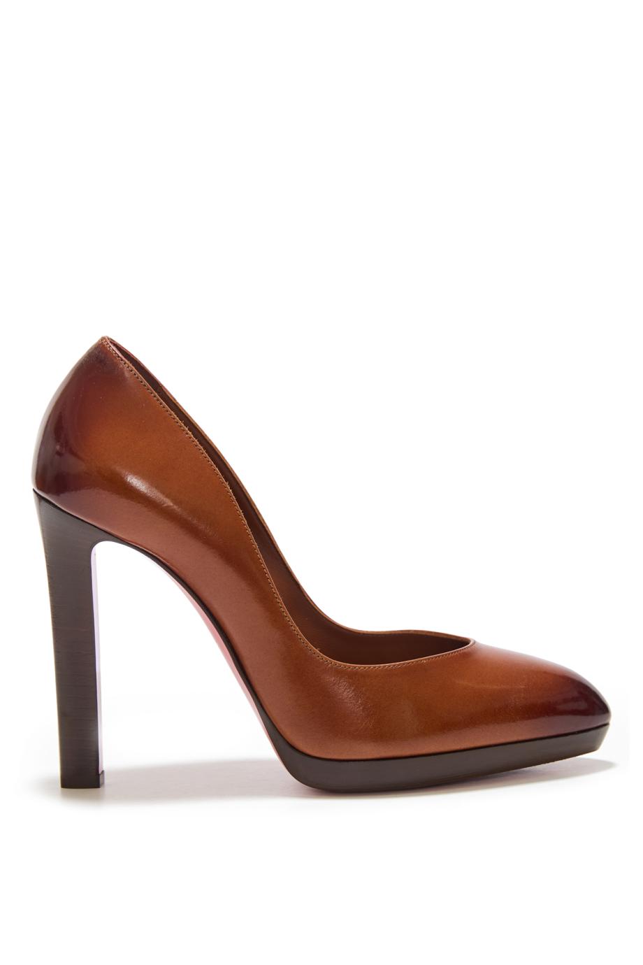 Fannylove 100 leather pumps in carmine