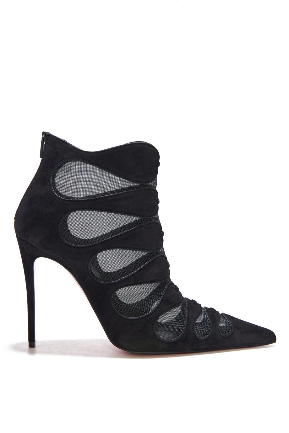 Circus Max 100 suede boots in black