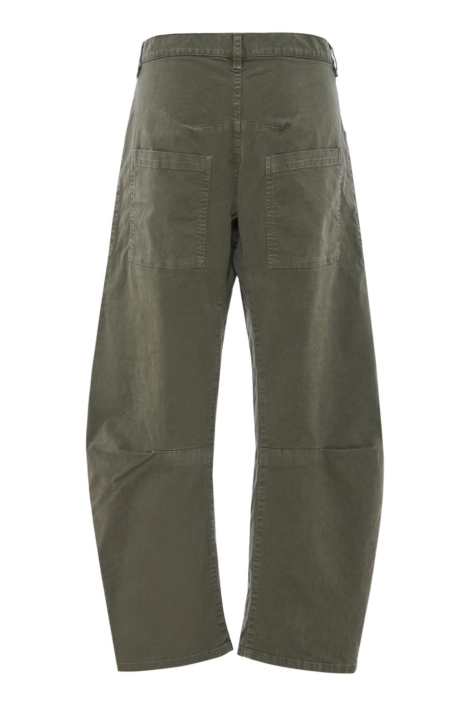 Shon vintage washed pants in thyme