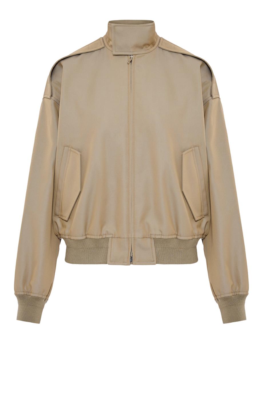 Harrington cotton jacket in desert