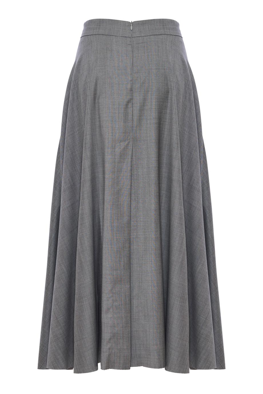 Lauren wool midi skirt in fantasy 