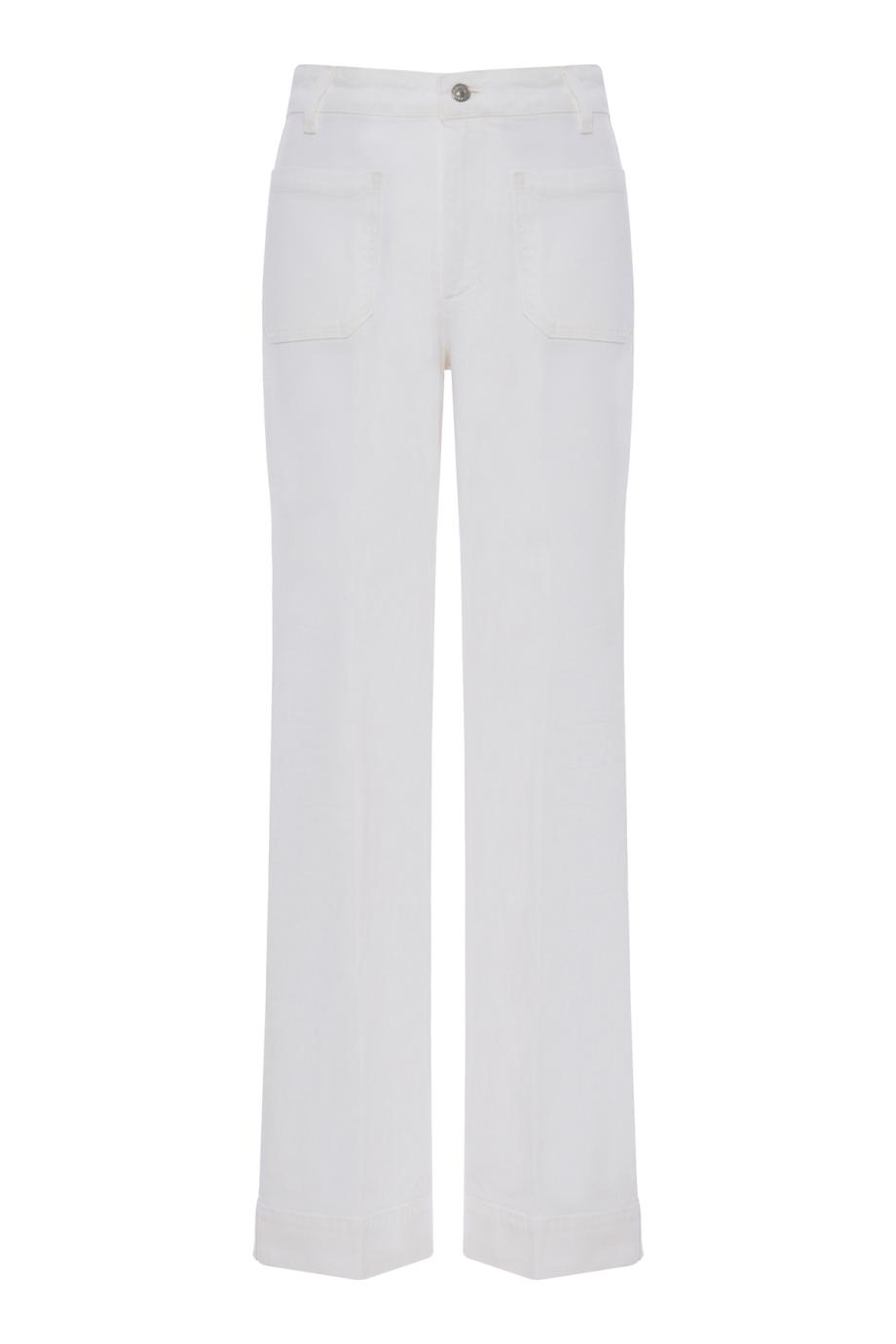 Alina Stretch Jean In Washed White in white
