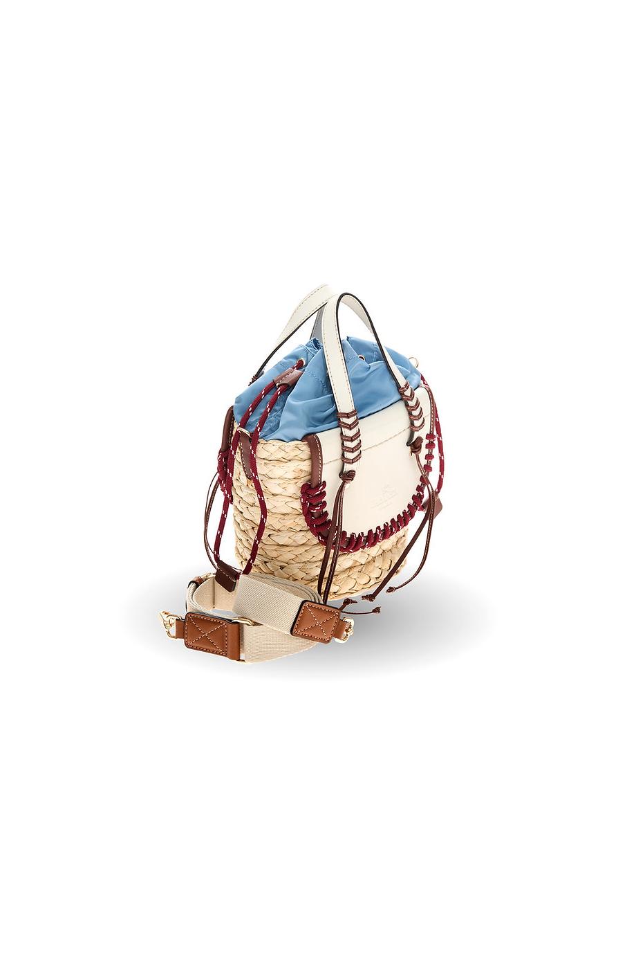 Habanera raffia bag in arctic