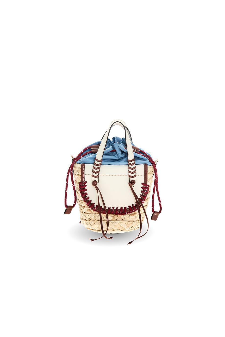 Habanera raffia bag in arctic