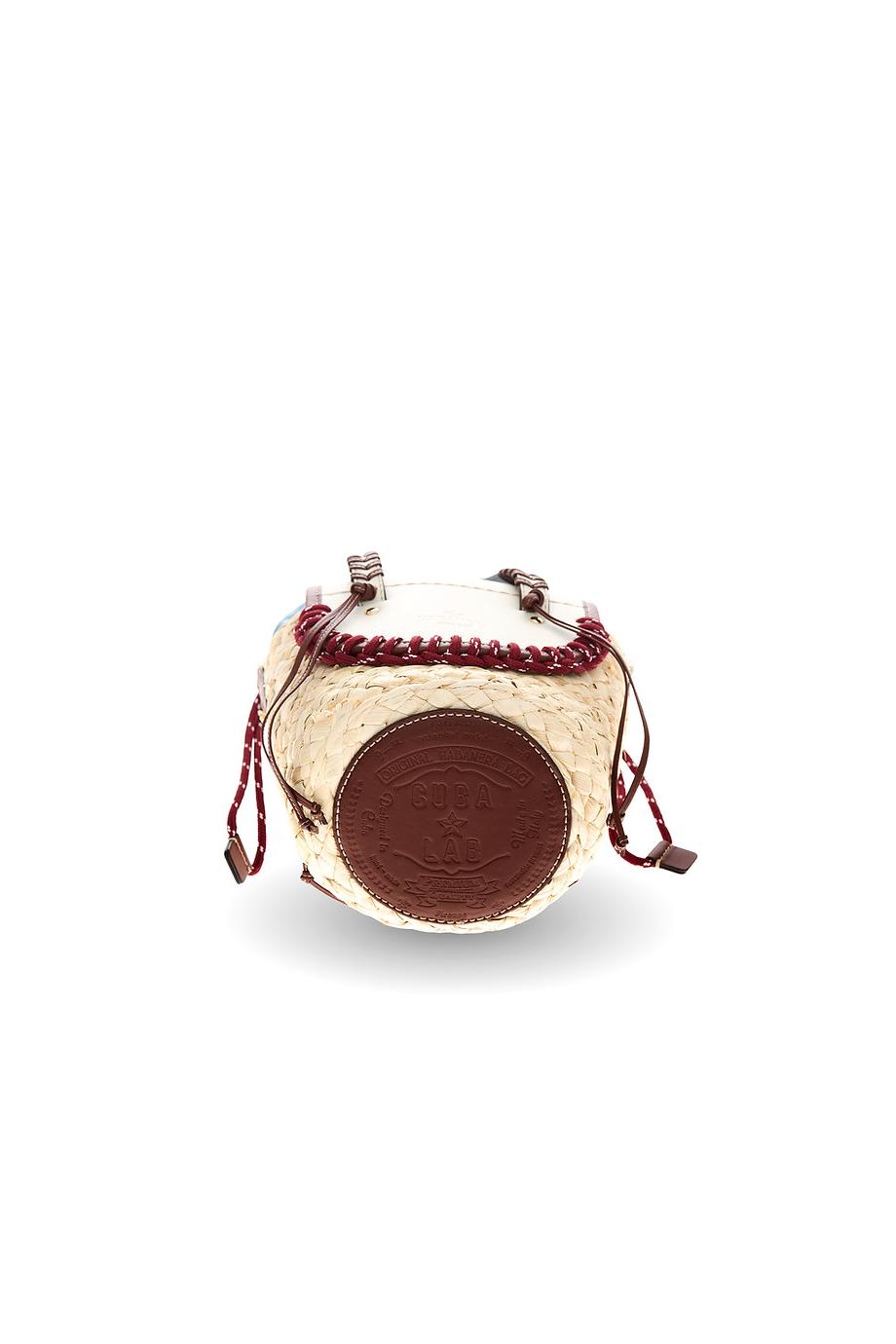 Habanera raffia bag in arctic