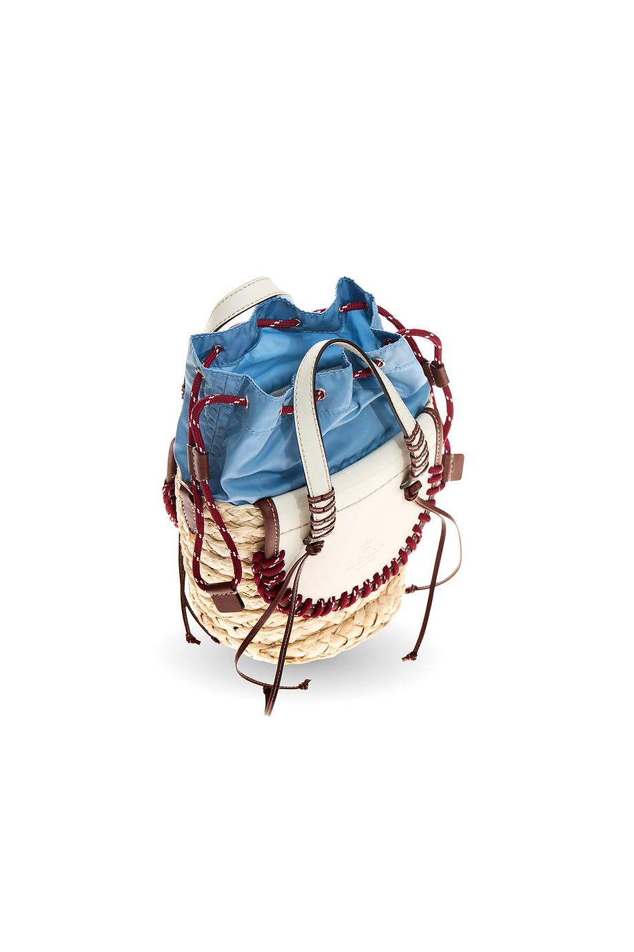 Habanera raffia bag in arctic