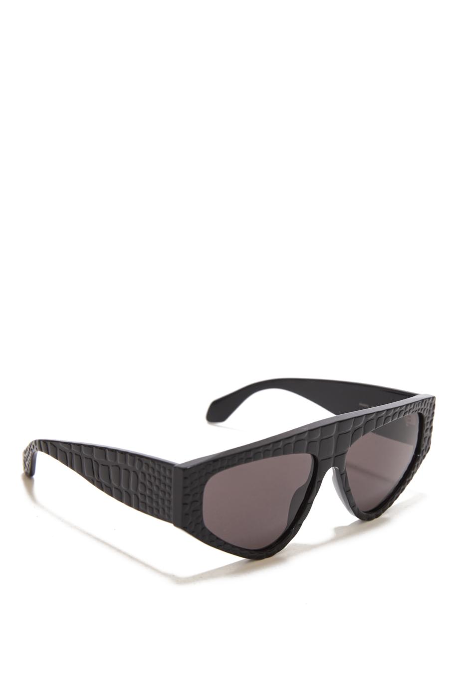 097S mask sunglasses in black