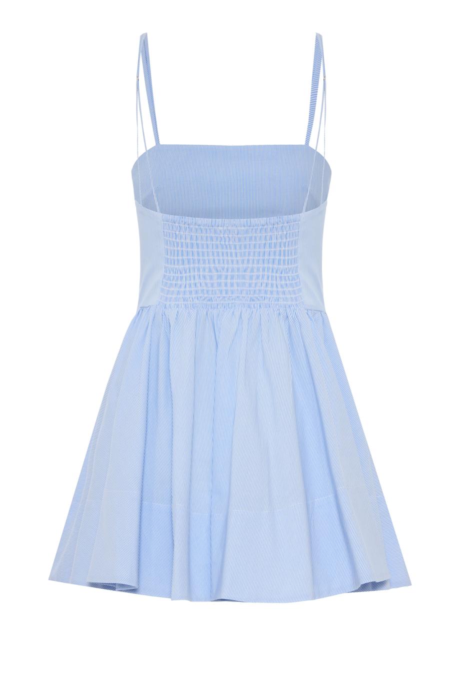 Carrie cotton mini dress light blue