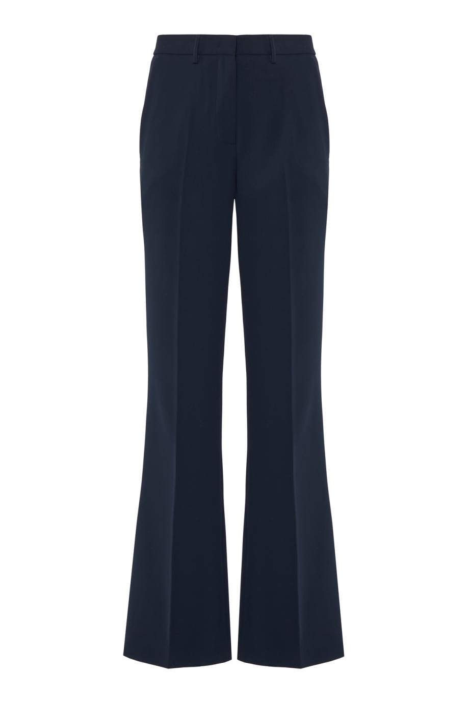 Zamba crepe pants in navy