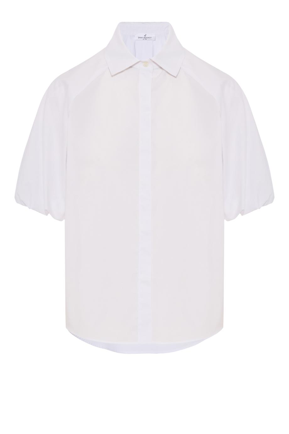 Palloncino cotton shirt in white